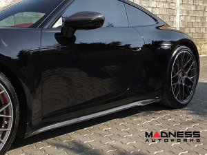 Porsche 911 992 Side Skirts - Carbon Fiber - Sport Design